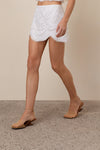 Livia Mini Skirt in White