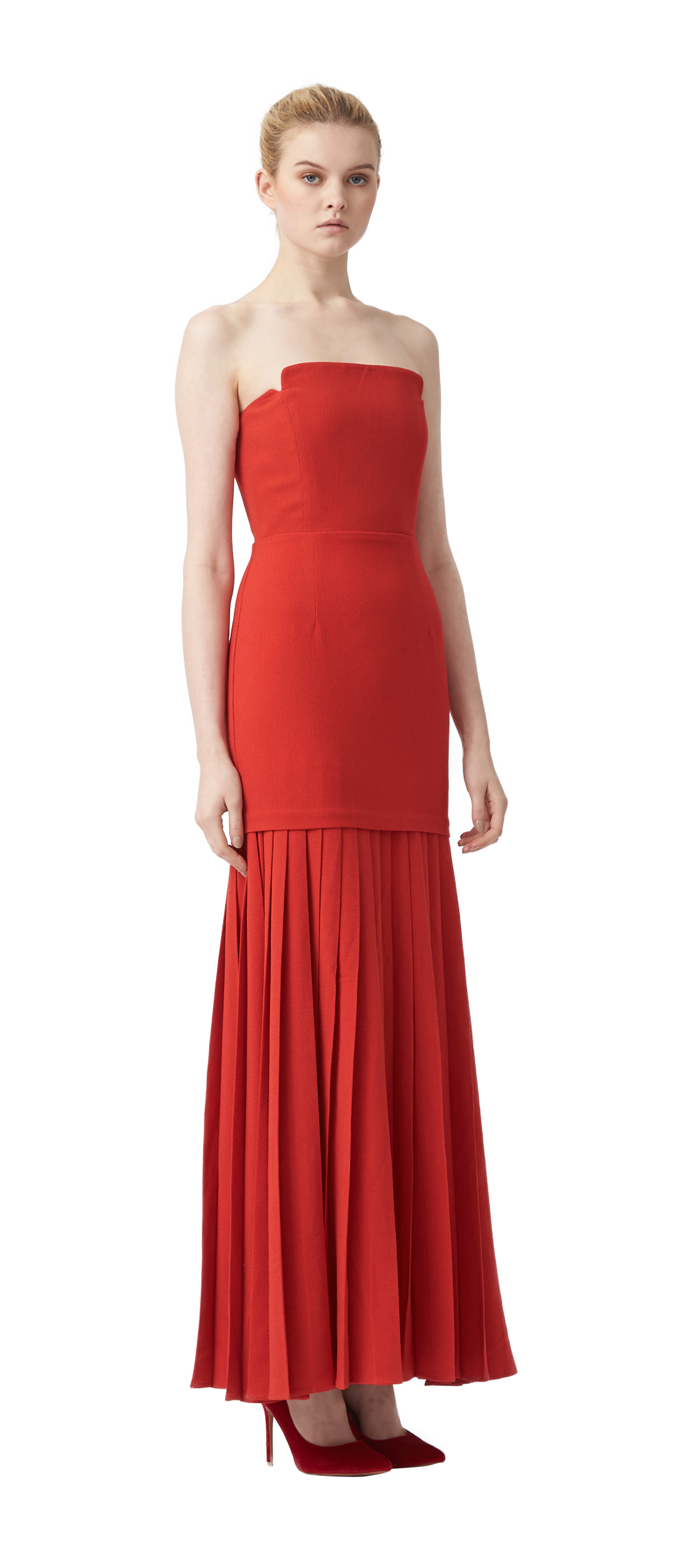 bustier maxi